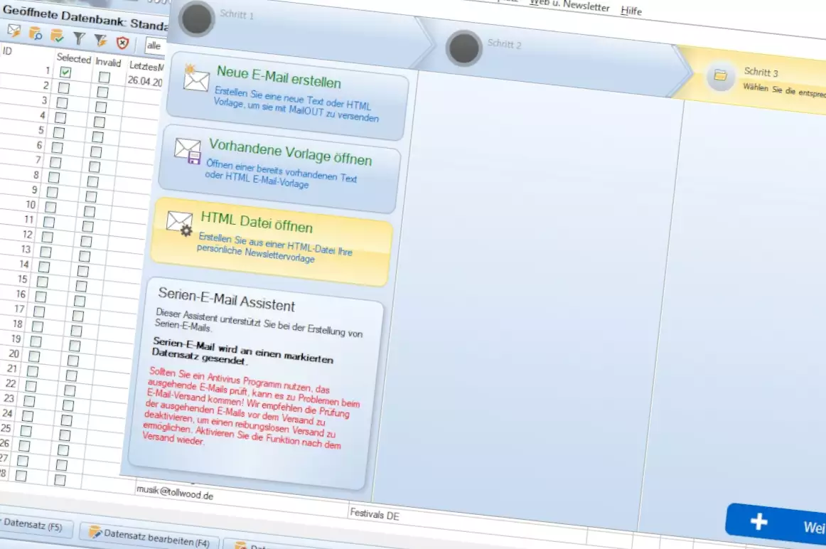 Newsletter Programm DSGVO Konform